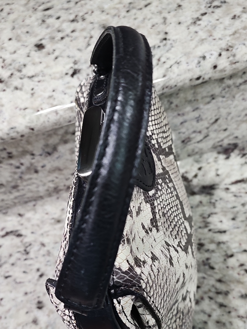 Patricia Nash Nela Frame Satchel - Python - Picture 5 of 11